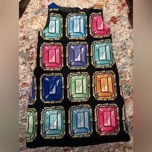 Moschino Kids Multicolor Graphic Dress